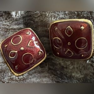 Vintage Pierced Earrings